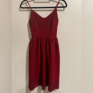 Trixxi red spaghetti strap sundress